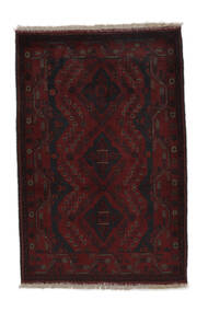  Afghan Khal Mohammadi Rug 85X128 Wool Black Small Carpetvista