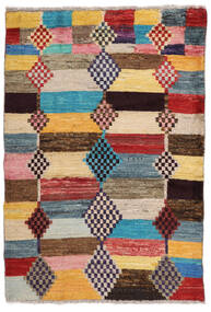  Moroccan Berber - Afghanistan 93X136 Wool Rug Dark Red/Orange Small Carpetvista