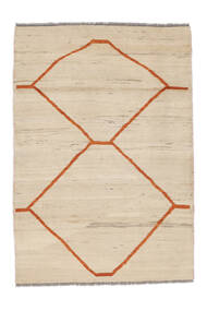  Moroccan Berber - Afghanistan 115X167 Tappeto Di Lana Beige/Arancione Piccolo Carpetvista