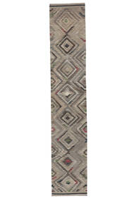  Kilim Ariana Trend Rug 91X497 Wool Brown Small Carpetvista