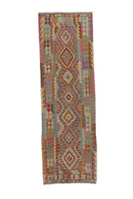  95X294 Pequeno Kilim Afegão Old Style Tapete Lã, Carpetvista
