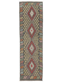  86X293 Pequeno Kilim Afegão Old Style Tapete Lã, Carpetvista