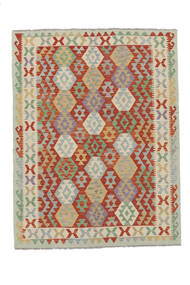  156X207 Klein Kelim Afghan Old Stil Teppich Wolle, Carpetvista