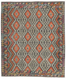  253X293 Large Kilim Afghan Old Style Rug Wool, Carpetvista
