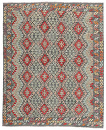  246X304 Veliki Ćilim Afghan Old Style Tepih Vuna, Carpetvista