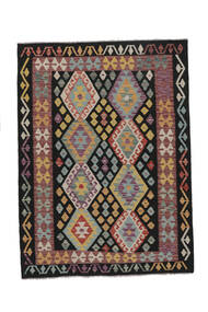  153X206 Klein Kelim Afghan Old Stil Teppich Wolle, Carpetvista