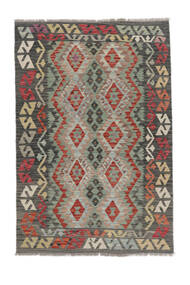  123X182 Small Kilim Afghan Old Style Rug Wool, Carpetvista