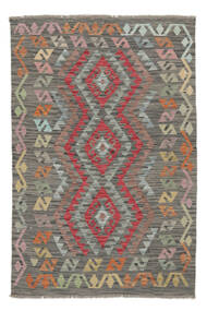  Kelim Afghan Old Stil Teppich 119X179 Dunkelgelb/Braun Carpetvista