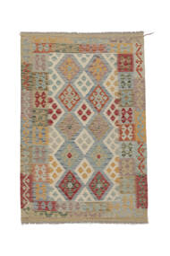  Kilim Afghan Old Style Rug 117X174 Wool Brown/Green Small Carpetvista