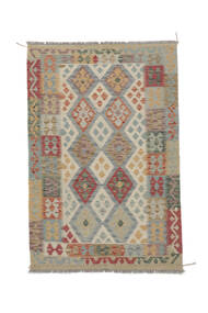  121X177 Klein Kelim Afghan Old Stil Teppich Wolle, Carpetvista