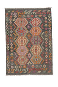  123X173 Small Kilim Afghan Old Style Rug Wool, Carpetvista