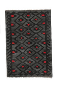 119X170 絨毯 キリム Ariana オリエンタル ブラック (ウール, アフガニスタン) Carpetvista