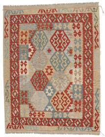 152X202 Tapete Kilim Afegão Old Style Oriental Laranja/Vermelho Escuro (Lã, Afeganistão) Carpetvista