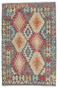 106X159 Kilim Afghan Old Style Rug Oriental Dark Yellow/Brown (Wool, Afghanistan) Carpetvista
