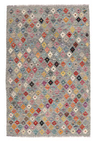 絨毯 オリエンタル キリム アフガン オールド スタイル 103X156 オレンジ/茶色 (ウール, アフガニスタン)