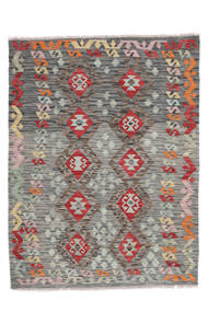  Kelim Afghan Old Style Matot 115X150 Tummankeltainen/Ruskea Carpetvista