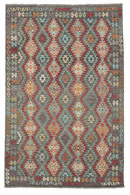  201X303 Kilim Afghan Old Style Rug Wool, Carpetvista
