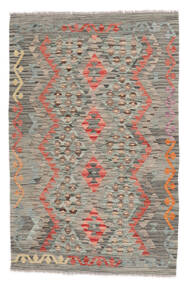  Kilim Afghan Old Style Rug 100X154 Wool Brown/Orange Small Carpetvista