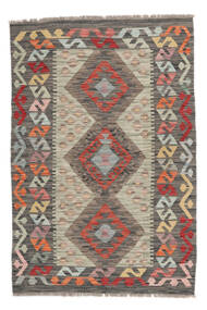  Kilim Afegão Old Style Tapete 100X147 Lã Castanho/Preto Pequeno Carpetvista