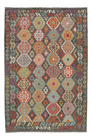  197X293 Kilim Afghan Old Style Rug Wool, Carpetvista