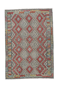  200X283 Kilim Afghan Old Style Rug Wool, Carpetvista