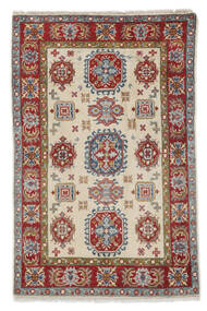 81X128 Kazak Fine Teppich Orientalischer Dunkelrot/Dunkelgelb (Wolle, Afghanistan) Carpetvista