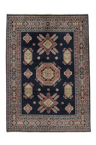  Orientalischer Kazak Fine Teppich 172X240 Schwarz/Braun Wolle, Afghanistan Carpetvista