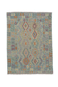  Kelim Afghan Old Style Matot 150X200 Vihreä/Ruskea Carpetvista