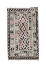  Kelim Afghan Old Style Vloerkleed 131X208 Wol Donker Geel/Zwart Klein Carpetvista