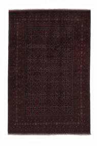 200X302 絨毯 オリエンタル アフガン Khal Mohammadi ブラック (ウール, アフガニスタン) Carpetvista