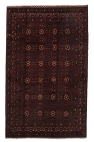 196X300 絨毯 オリエンタル アフガン Khal Mohammadi ブラック (ウール, アフガニスタン) Carpetvista