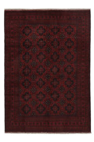 206X289 絨毯 オリエンタル アフガン Khal Mohammadi ブラック (ウール, アフガニスタン) Carpetvista