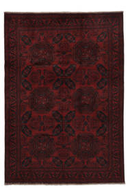 203X288 絨毯 オリエンタル アフガン Khal Mohammadi ブラック (ウール, アフガニスタン) Carpetvista