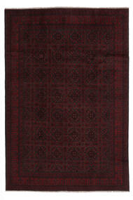 200X295 絨毯 オリエンタル アフガン Khal Mohammadi ブラック (ウール, アフガニスタン) Carpetvista