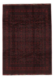 201X285 絨毯 オリエンタル アフガン Khal Mohammadi ブラック (ウール, アフガニスタン) Carpetvista