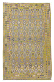  Oriental Kilim Afghan Old Style Rug 307X482 Brown/Orange Large Wool, Afghanistan Carpetvista