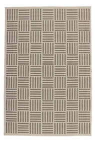 Blanche Indoor/Outdoor Rug Washable 140X200 Small Brown Geometric