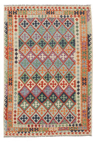  208X306 Kilim Afghan Old Style Rug Wool, Carpetvista