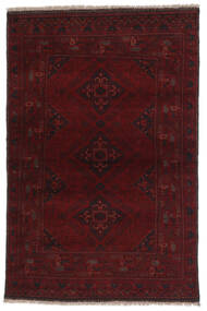98X141 Afghan Khal Mohammadi Rug Oriental Black (Wool, Afghanistan) Carpetvista