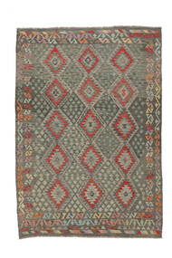  202X290 Kilim Afghan Old Style Rug Wool, Carpetvista