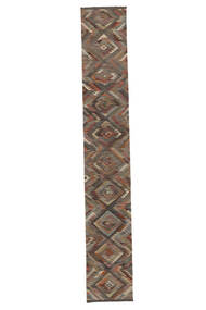  79X505 Pequeno Kilim Afegão Old Style Tapete Lã, Carpetvista