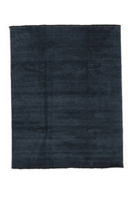  ハンドルーム Fringes 絨毯 200X250 ウール ブラック Carpetvista