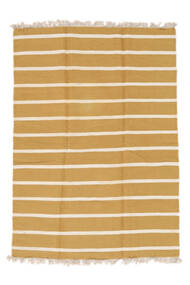  160X230 Dhurrie Stripe Rug Wool, Carpetvista