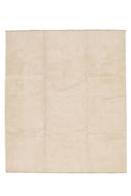  Handloom Fringes Rug 250X300 Wool Beige Large Carpetvista