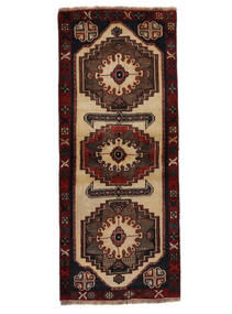  Qashqai Rug 79X193 Persian Wool Black/Brown Small Carpetvista