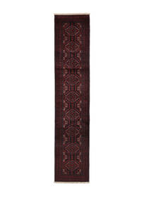  Baluch Rug 58X286 Persian Wool Black Small Carpetvista
