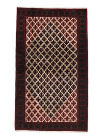 102X171 絨毯 オリエンタル バルーチ ブラック/茶色 (ウール, ペルシャ/イラン) Carpetvista