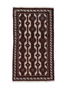  Persian Baluch Rug 100X175 Black/Brown Carpetvista