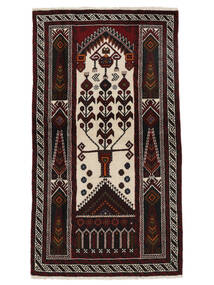  Persian Baluch Rug 99X182 Black/Brown (Wool, Persia/Iran)