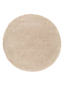 Comfy Tapis Enfant Ø 150 Petit Beige Uni Rond